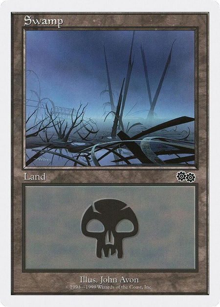 Swamp (135) - Battle Royale Box Set Magic: The Gathering trading card