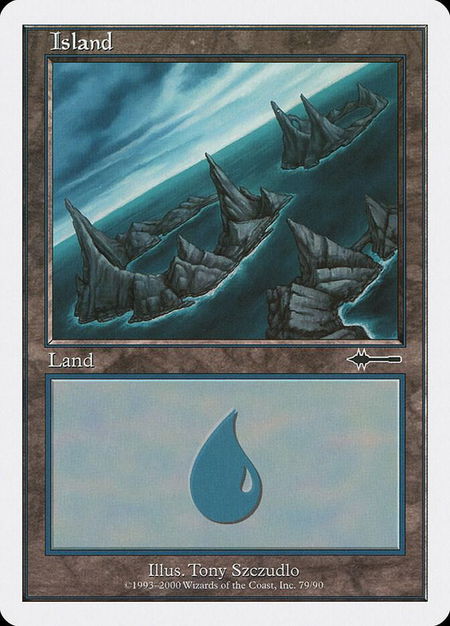 Island (79) - Beatdown Box Set Magic: The Gathering trading card