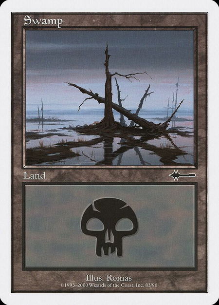 Swamp (83) - Beatdown Box Set Magic: The Gathering trading card