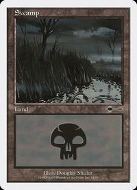 Swamp (84) - Beatdown Box Set (BTD) #84 - Land Magic: The Gathering Trading Card
