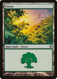 Forest (39) - Duel Decks: Ajani vs. Nicol Bolas (DDH) #39 - Land Magic: The Gathering Trading Card