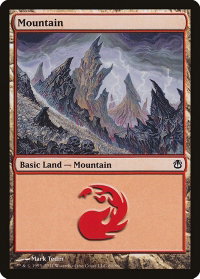 Mountain (80) - Duel Decks: Ajani vs. Nicol Bolas (DDH) #80 - Land Magic: The Gathering Trading Card