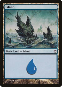 Island (79) - Duel Decks: Ajani vs. Nicol Bolas (DDH) #79 - Land Magic: The Gathering Trading Card