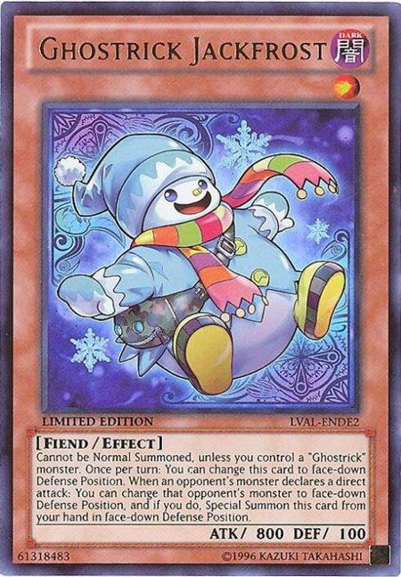 Ghostrick Jackfrost - Legacy of the Valiant YuGiOh trading card