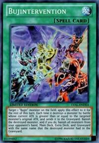Bujintervention - Legacy of the Valiant YuGiOh trading card