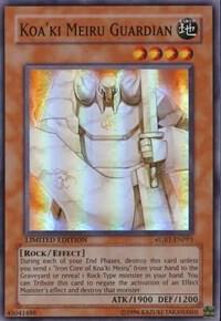 Koa'ki Meiru Guardian - Duelist Pack Collection Tin YuGiOh trading card