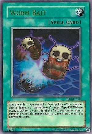 Worm Bait (5D's Tag Force 4) trading card from Yu-Gi-Oh! Video Game Promotional Cards Worm Bait (5D's Tag Force 4) - Yu-Gi-Oh! Video Game Promotional Cards YuGiOh trading card