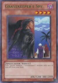 Gravekeeper's Spy (Green) - Duelist League Promo (DL) #DL11-EN009 - Rare YuGiOh Trading Card
