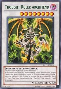 Thought Ruler Archfiend (Green) - Duelist League Promo (DL) #DL11-EN014 - Rare YuGiOh Trading Card