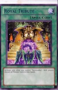Royal Tribute (Blue) - Duelist League Promo YuGiOh trading card
