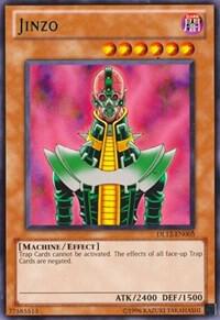 Jinzo (Green) - Duelist League Promo YuGiOh trading card