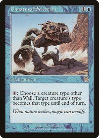 Unnatural Selection - Apocalypse (APC) #32 - Rare Magic: The Gathering Trading Card