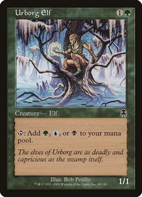 Urborg Elf - Apocalypse (APC) #90 - Common Magic: The Gathering Trading Card
