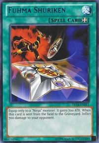 Fuhma Shuriken (Blue) - Duelist League Promo YuGiOh trading card