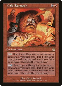Wild Research - Apocalypse (APC) #72 - Rare Magic: The Gathering Trading Card