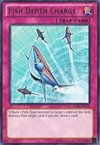 Fish Depth Charge (Green) - Duelist League Promo YuGiOh trading card