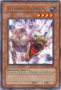 Tyranno Infinity - Dark Revelation Volume 4 YuGiOh trading card