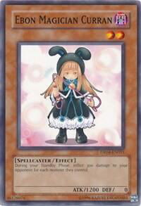 Ebon Magician Curran - Dark Revelation Volume 4 (DR04) #DR04-EN031 - Common / Short Print YuGiOh Trading Card