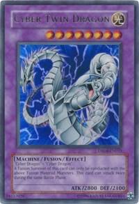 Cyber Twin Dragon - Dark Revelation Volume 4 YuGiOh trading card
