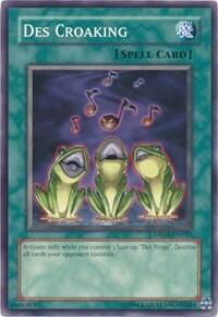 Des Croaking - Dark Revelation Volume 4 (DR04) #DR04-EN042 - Common / Short Print YuGiOh Trading Card