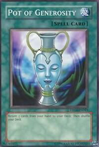 Pot of Generosity - Dark Revelation Volume 4 (DR04) #DR04-EN043 - Common / Short Print YuGiOh Trading Card