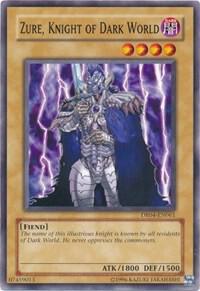 Zure, Knight of Dark World - Dark Revelation Volume 4 YuGiOh trading card