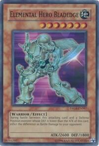 Elemental Hero Bladedge - Dark Revelation Volume 4 (DR04) #DR04-EN067 - Super Rare YuGiOh Trading Card