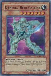 Elemental Hero Bladedge trading card from Dark Revelation Volume 4 Elemental Hero Bladedge - Dark Revelation Volume 4 YuGiOh trading card