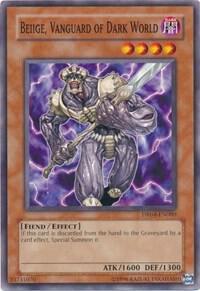 Beiige, Vanguard of Dark World - Dark Revelation Volume 4 YuGiOh trading card