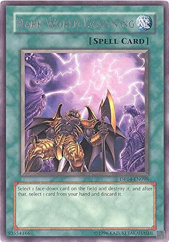 Dark World Lightning - Dark Revelation Volume 4 YuGiOh trading card