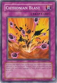 Chthonian Blast - Dark Revelation Volume 4 (DR04) #DR04-EN110 - Common / Short Print YuGiOh Trading Card