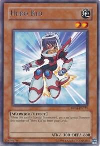 Hero Kid trading card from Dark Revelation Volume 4 Hero Kid - Dark Revelation Volume 4 YuGiOh trading card