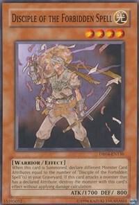 Disciple of the Forbidden Spell - Dark Revelation Volume 4 YuGiOh trading card