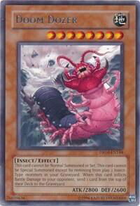 Doom Dozer - Dark Revelation Volume 4 (DR04) #DR04-EN144 - Rare YuGiOh Trading Card