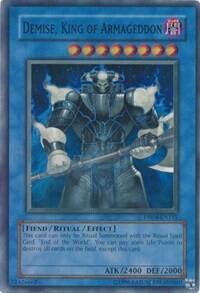 Demise, King of Armageddon - Dark Revelation Volume 4 (DR04) #DR04-EN155 - Super Rare YuGiOh Trading Card