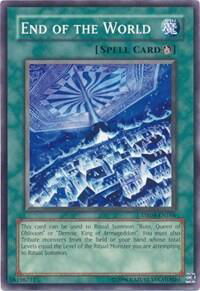 End of the World - Dark Revelation Volume 4 (DR04) #DR04-EN166 - Common / Short Print YuGiOh Trading Card