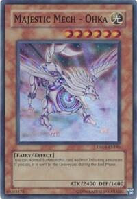 Majestic Mech - Ohka - Dark Revelation Volume 4 (DR04) #DR04-EN195 - Super Rare YuGiOh Trading Card