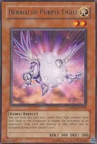 Herald of Purple Light - Dark Revelation Volume 4 (DR04) #DR04-EN199 - Rare YuGiOh Trading Card