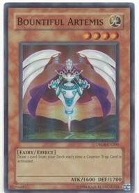 Bountiful Artemis - Dark Revelation Volume 4 (DR04) #DR04-EN200 - Super Rare YuGiOh Trading Card