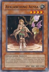 Avalanching Aussa - Dark Revelation Volume 4 YuGiOh trading card