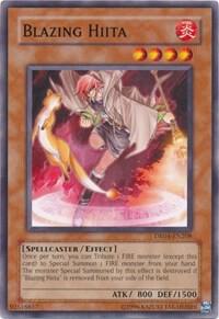 Blazing Hiita - Dark Revelation Volume 4 YuGiOh trading card