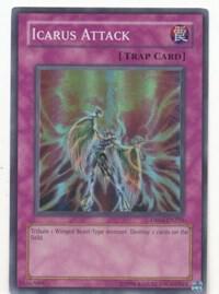 Icarus Attack trading card from Dark Revelation Volume 4 Icarus Attack - Dark Revelation Volume 4 YuGiOh trading card