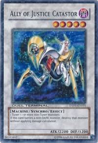 Ally of Justice Catastor trading card from Duel Terminal - Preview Ally of Justice Catastor - Duel Terminal - Preview YuGiOh trading card