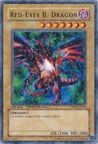 Red-Eyes B. Dragon - Duel Terminal - Preview (DTP1) #DTP1-EN003 - Duel Terminal Rare Parallel Rare YuGiOh Trading Card