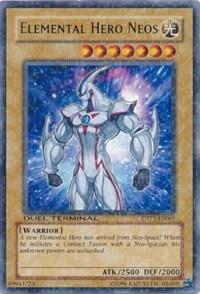 Elemental Hero Neos - Duel Terminal - Preview (DTP1) #DTP1-EN005 - Duel Terminal Rare Parallel Rare YuGiOh Trading Card