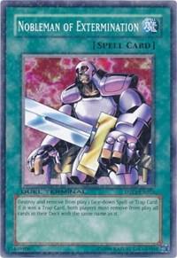 Nobleman of Extermination trading card from Duel Terminal - Preview Nobleman of Extermination - Duel Terminal - Preview YuGiOh trading card