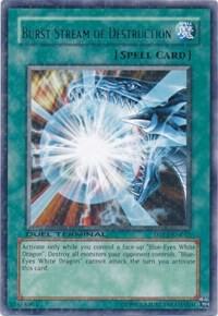 Burst Stream of Destruction trading card from Duel Terminal - Preview Burst Stream of Destruction - Duel Terminal - Preview YuGiOh trading card