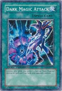 Dark Magic Attack trading card from Duel Terminal - Preview Dark Magic Attack - Duel Terminal - Preview YuGiOh trading card