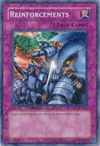 Reinforcements trading card from Duel Terminal - Preview Reinforcements - Duel Terminal - Preview YuGiOh trading card
