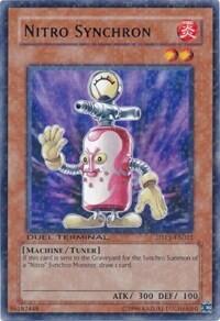 Nitro Synchron - Duel Terminal - Preview (DTP1) #DTP1-EN021 - Duel Terminal Rare Parallel Rare YuGiOh Trading Card